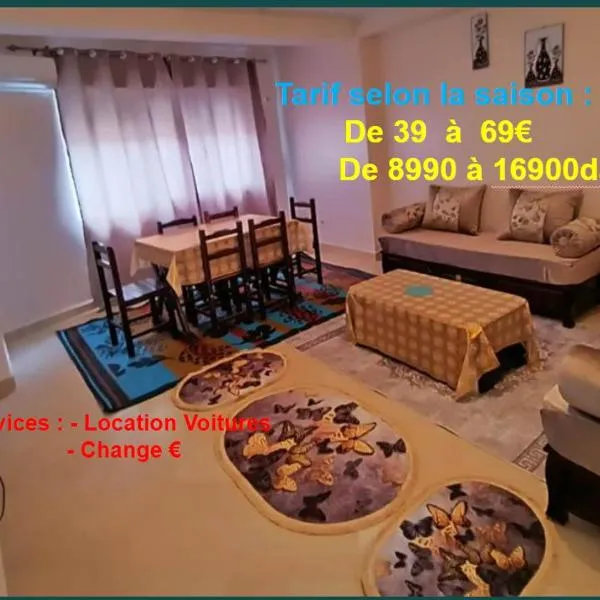 BEJAIA Location Appartements de 49 à 69eur, hotel in Bejaïa