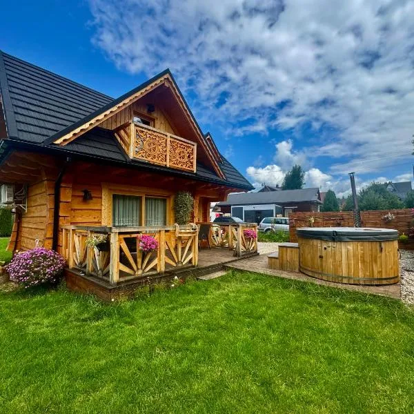 Góralska Osada Tatra House z jacuzzi, hôtel à Białka Tatrzańska