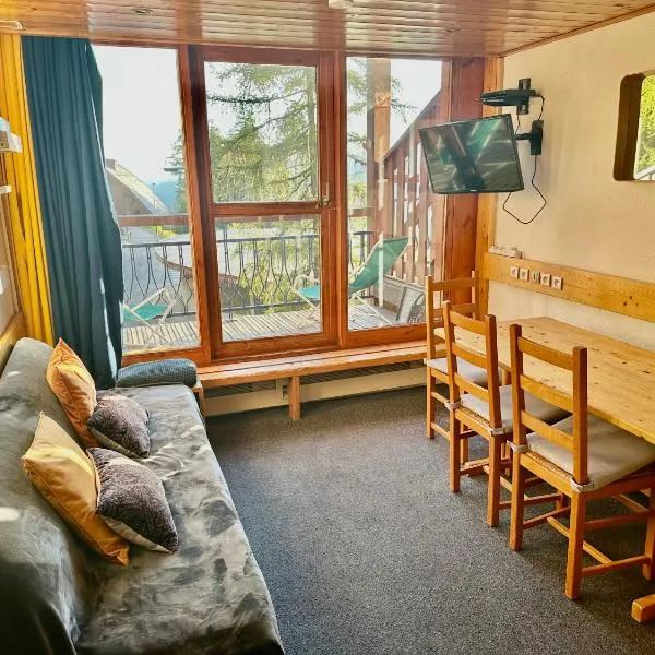 Duplex arcs 1800 aux pieds des pistes, hotel in Arc 1800