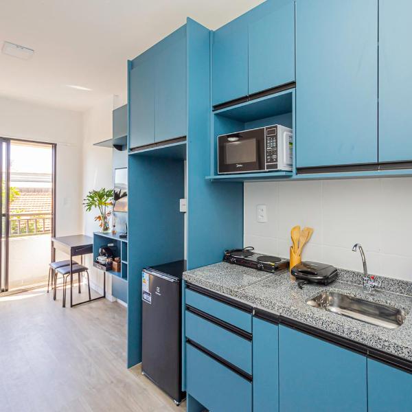 Loft com smart lock e varanda no Bresser - Foto 4