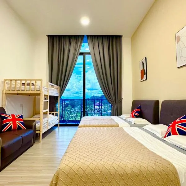The Podium-Studio-Free 1 Parking-6 Pax-D335B, hotel in Kuching