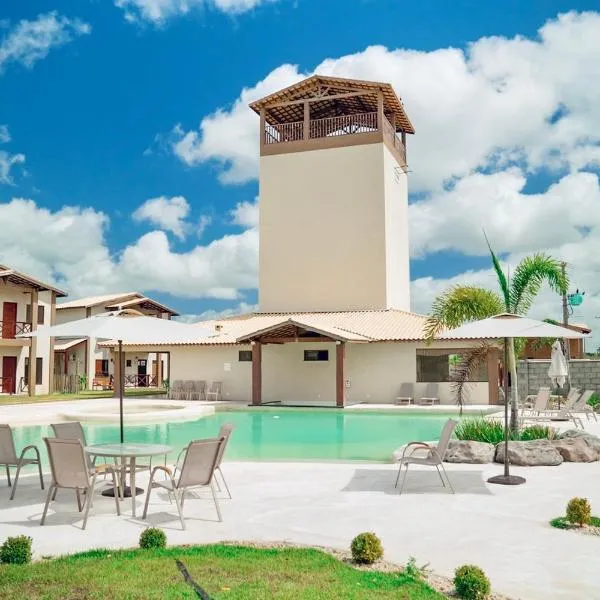 Chale Luis Felipe com Piscina, Academia e Mirante, hotel in Santo Amaro