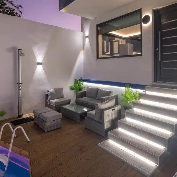 Melydia luxury Villa, hótel í Kastamonítsa
