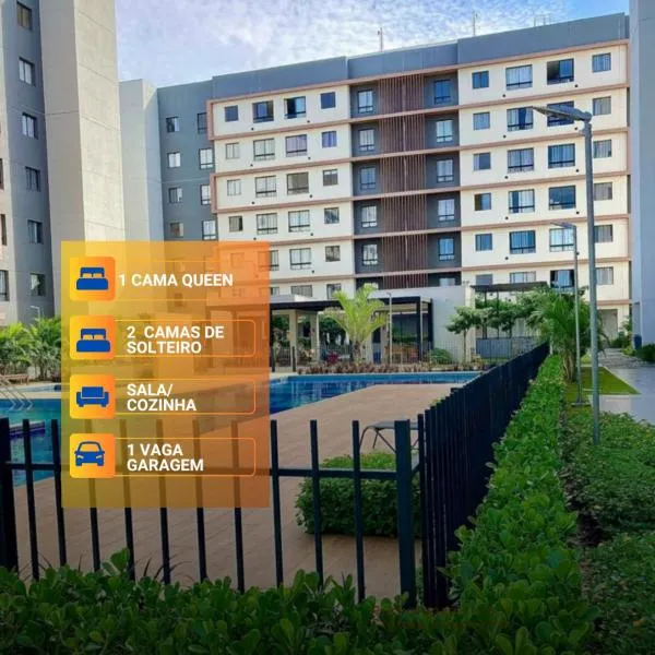 Apto condomínio conforto e ótima localização, ξενοδοχείο σε Lucas do Rio Verde