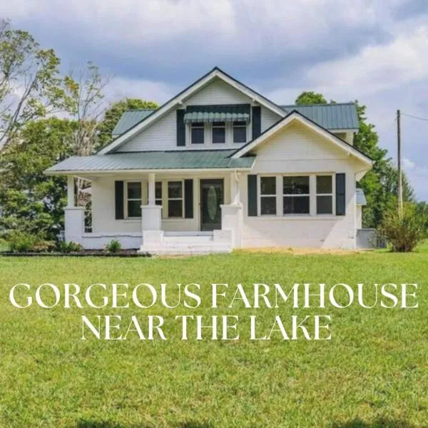 Spacious 4br3ba Home Near Tims Ford Lake, hotel in Winchester