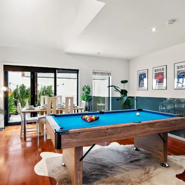 3 Story Zen Japanese Richmond Townhouse,Pool Table, hotel Melbourne-ben