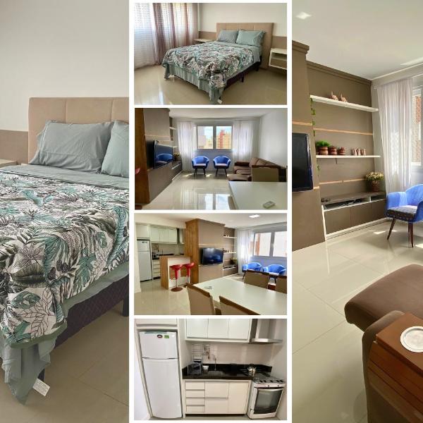Apto 290m mar | Centro de Torres | Ar | Aceita Pet