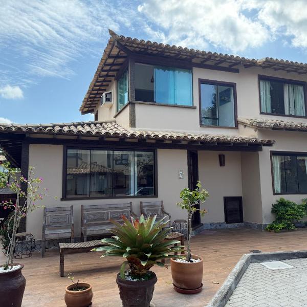 Grande casa de praia em Geribá com 4 suítes