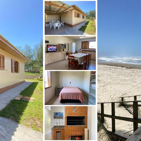 Casa frente para o mar | Pé na Areia | Aceita Pet