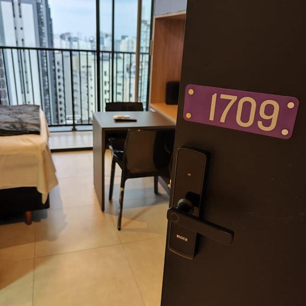 Studio 1709, perto da avenida Paulista
