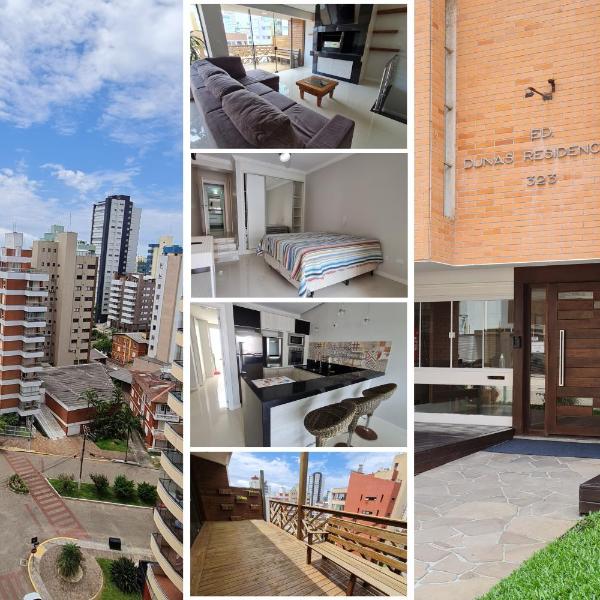 Cobertura duplex a de 300m do mar | Quatro Praças