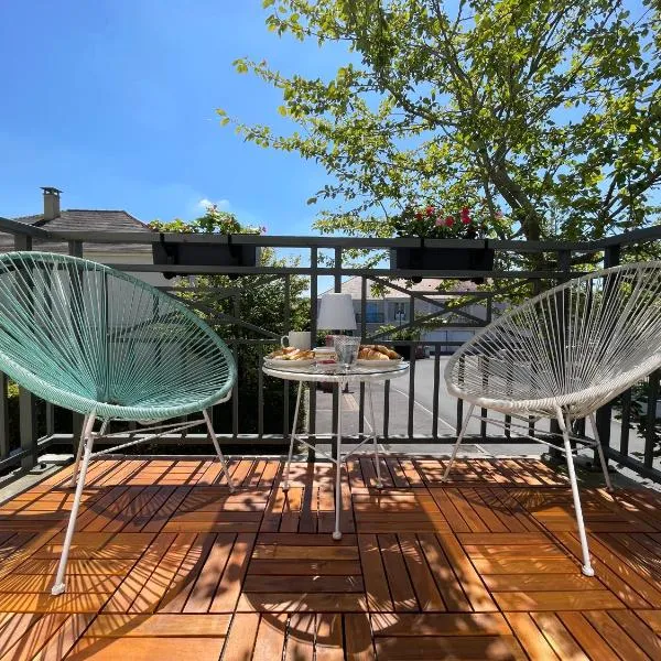 Duplex Moderne 8per&3Ch&10 min Disney&Parking free, hotel in Magny-le-Hongre