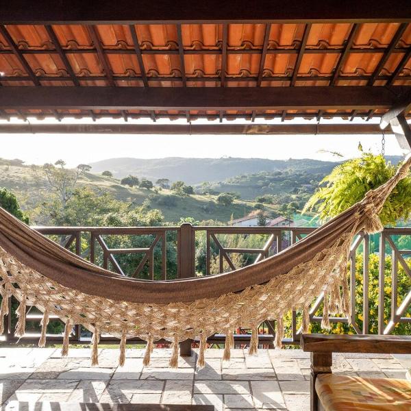 Casa de Campo espaçosa com área gourmet em Gravatá