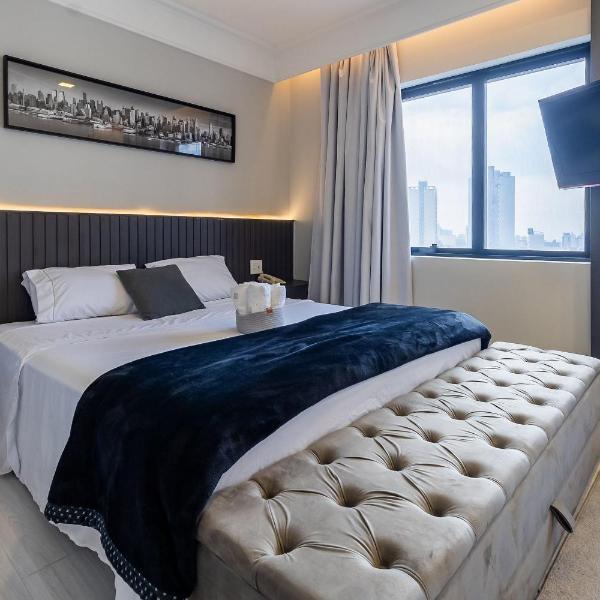 Flat em Hotel 4 estrelas a 10 min do Aeroporto GRU