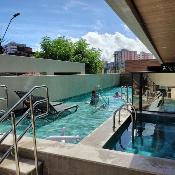 Apart Vista-Mar - Piscina e Academia