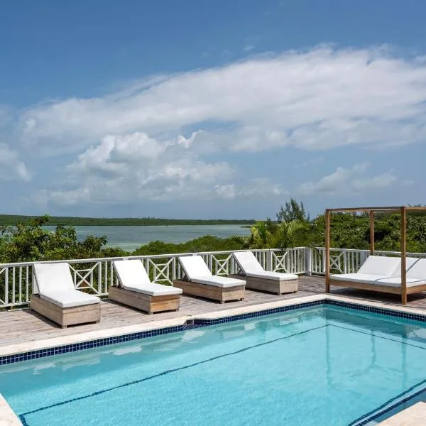 Turtle Pointe - Lux New Windermere Home withPool, Boat Dock, Beach home,位于Savannah Sound的酒店