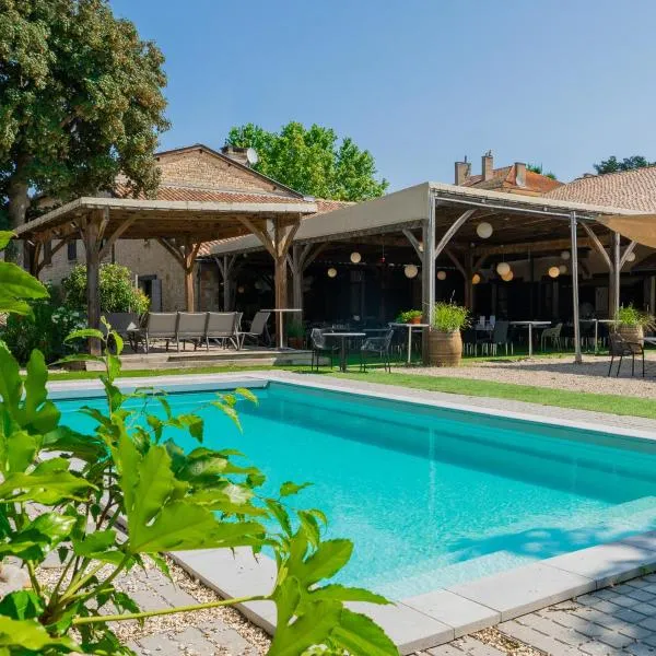 Logis Hotel-Restaurant Saint Romain, hotel em Anse