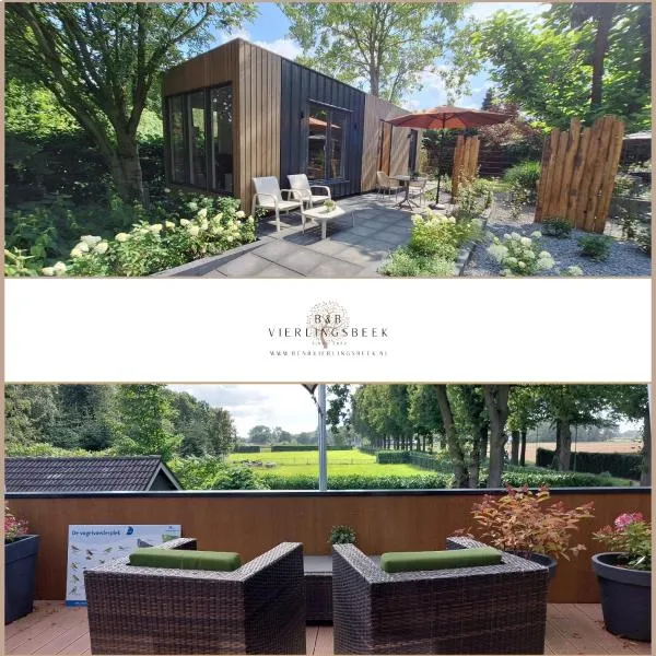 B&B Vierlingsbeek, Appartement en tuin-chalets, hotel em Vierlingsbeek