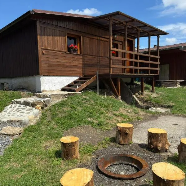 Chatky na Borovej Sihoti - spoločné wc a sprchy, hotel in Podtureň