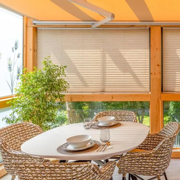 Apartment "Haus Edelweiss", hotel Scharnitzban