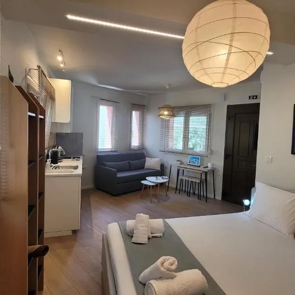 The Olive Nest - Cozy & Modern Studio, ξενοδοχείο στην Καβάλα