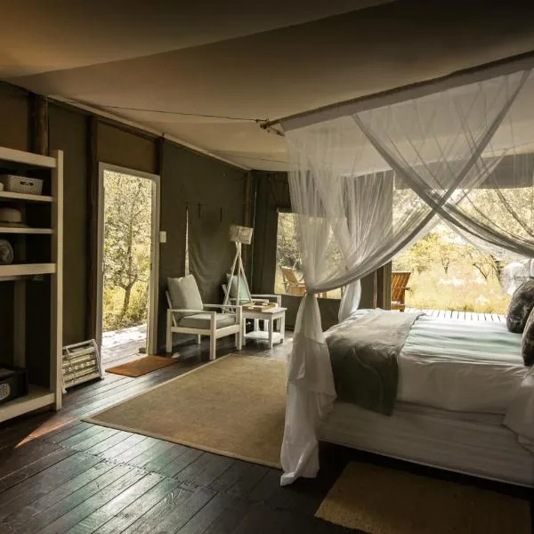 Ngama Tented Safari Lodge, hotel in Guernsey Nature Reserve