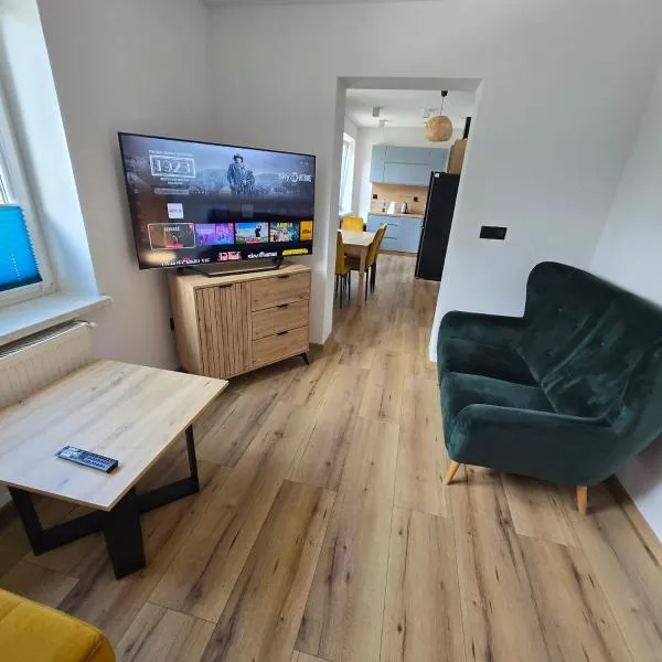 Apartament z kominkiem koło stoku, hotel in Przygórze