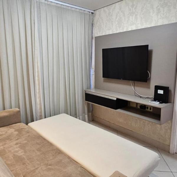 1503 - Fique no Landscape, Wi-Fi, Vaga e Aconchego