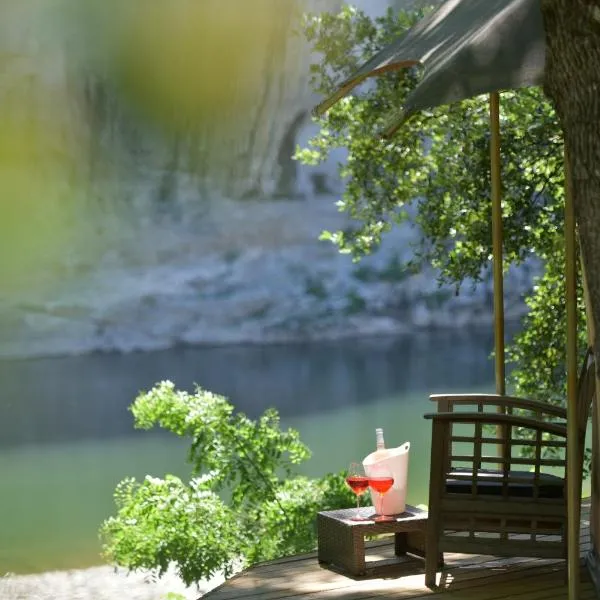 Prehistoric Lodge, hotell i Vallon-Pont-dʼArc