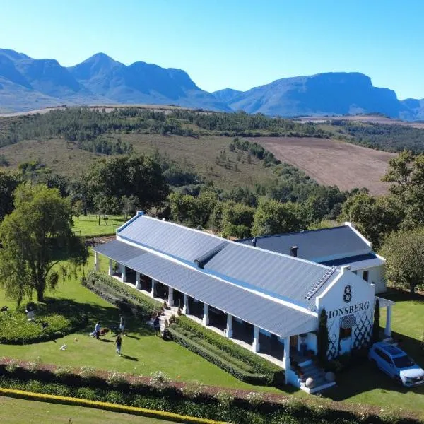 Sionsberg Farmstay, hotel in Riversdale