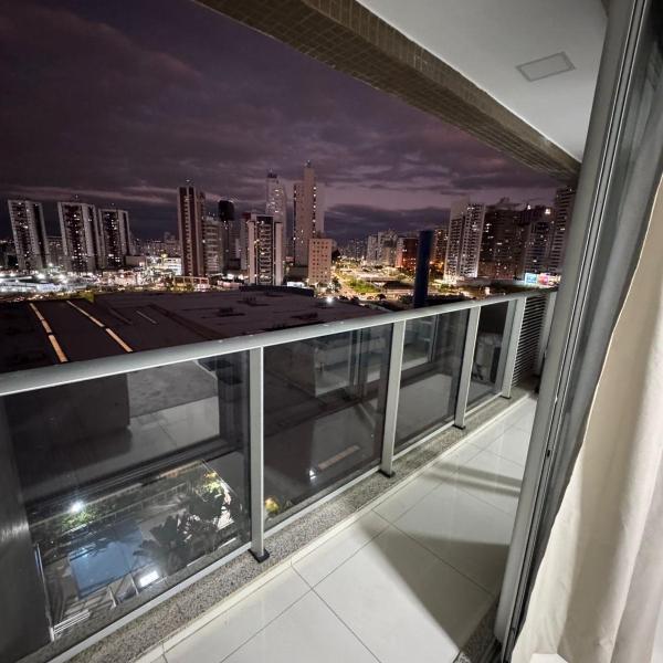 Apto DF Plaza, Garagem, Sacada ampla e Confortável
