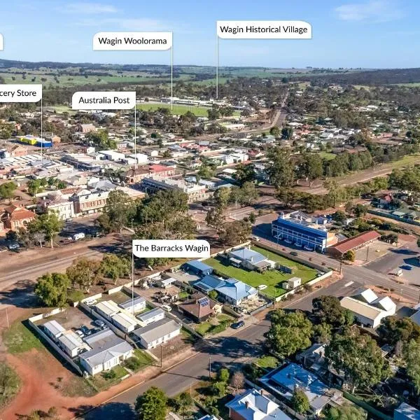 The Barracks Wagin, ξενοδοχείο σε Wagin