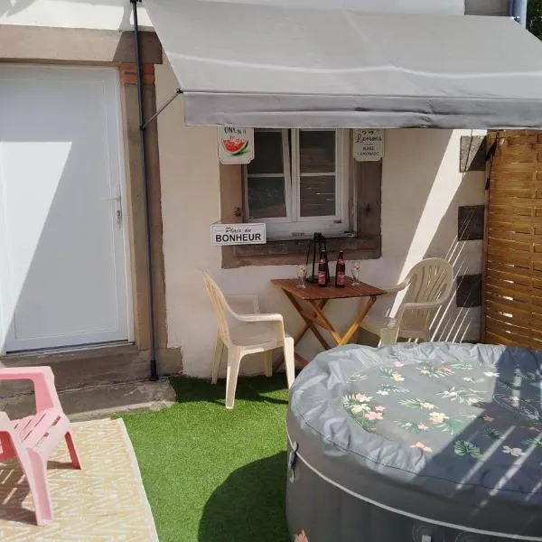 le petit cosy terrasse et spa, hotel em Petersbach