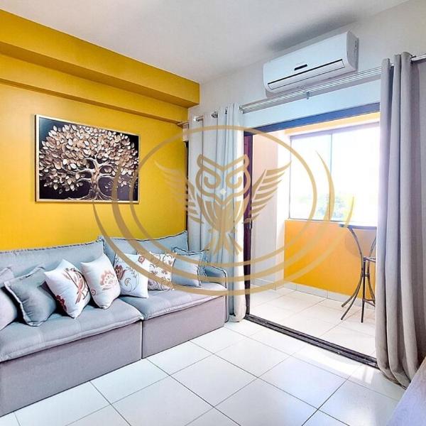 Coruja Imob - Excelente Apartamento Mobiliado 1 quarto Santorini