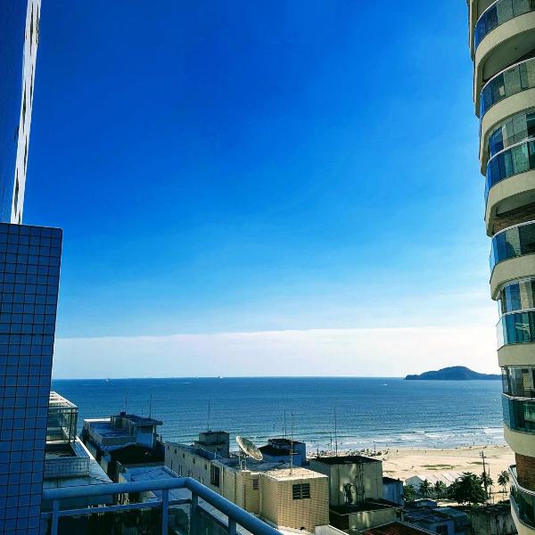 Stay Inn Santos com Vista Mar e Varanda