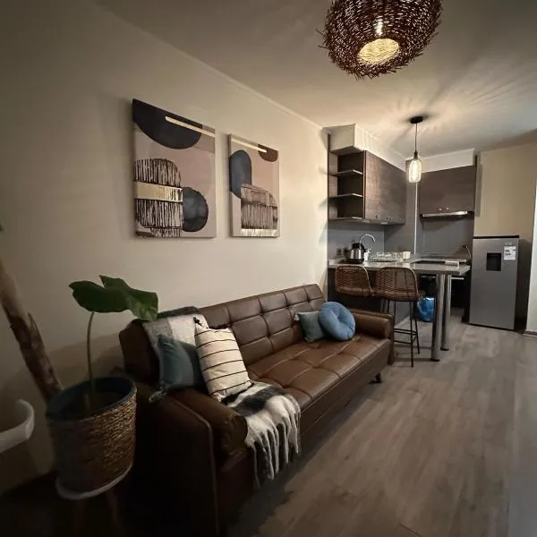 Departamento con excelente ubicación、テムコのホテル