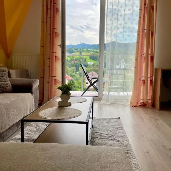 Przytulne Apartamenciki tuż przy Termach i Parku, nieopodal szlak na Turbacz, GPN, KGP, Hotel in Poręba Wielka