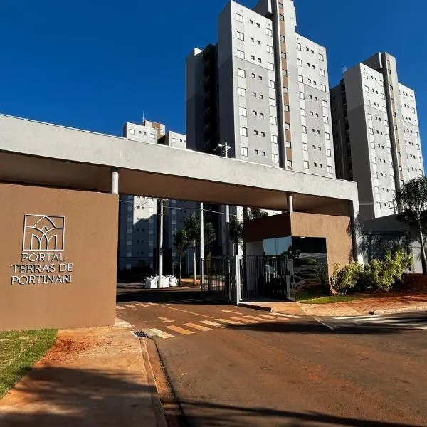 Apto NOVO no Barretao a 11 minutos Parque Peão, hotel em Barretos