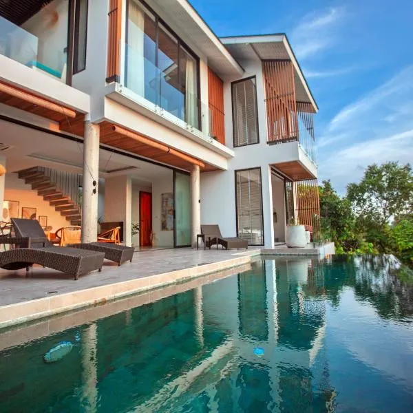 Villa Nour - 3 BR sea view pool villa in Srithanu, hotel in Srithanu