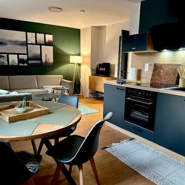 moderne Stadtwohnung mit Parkplatz, Uni & Zentrum fußläufig, hotel din Kassel