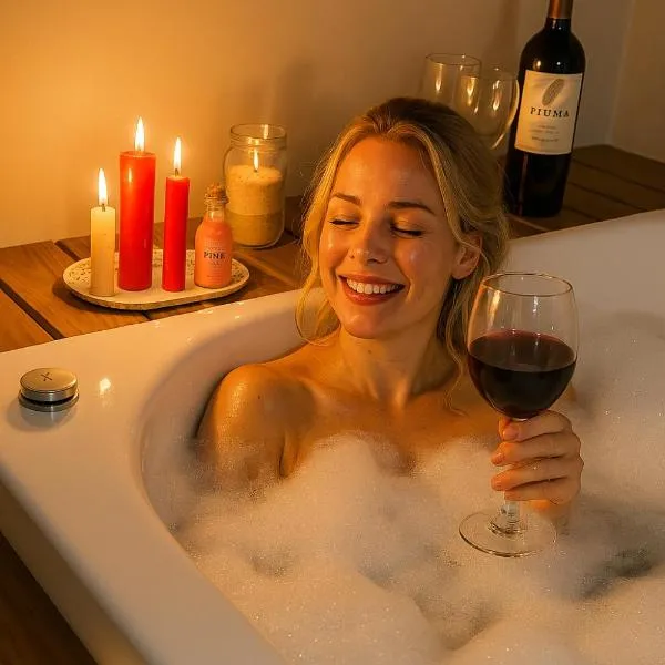 Loft Para Casais com Jacuzzi - Aloha Lofts Mariscal - Pipeline、ボンビーニャスのホテル