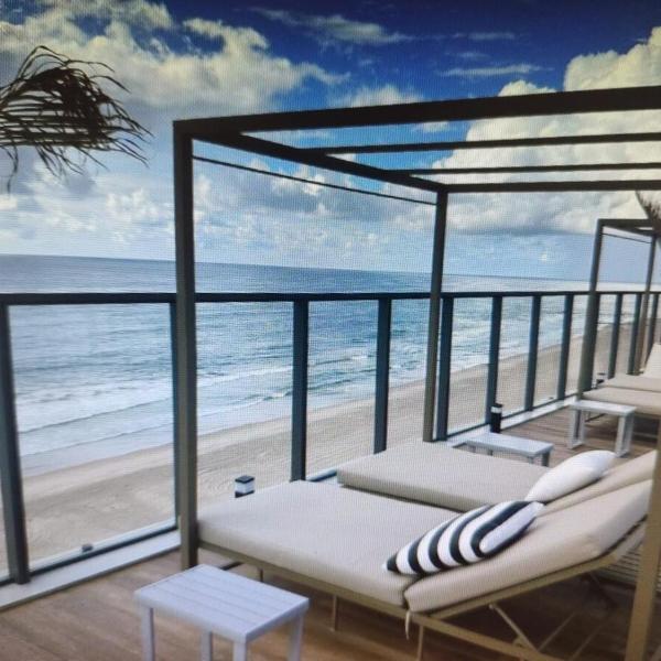 Studio beira mar próximo do centro de convenções em Armação