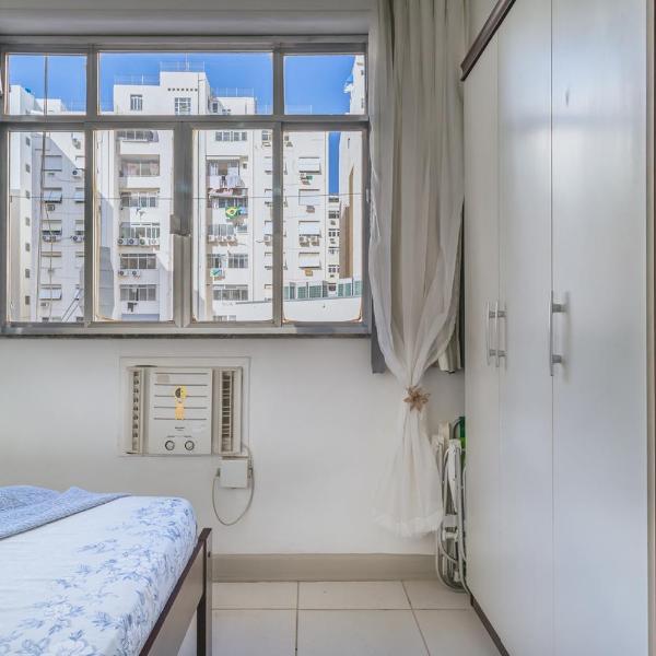 Studio a 45 m da praia de Copacabana AC e Wi-Fi - Foto 3