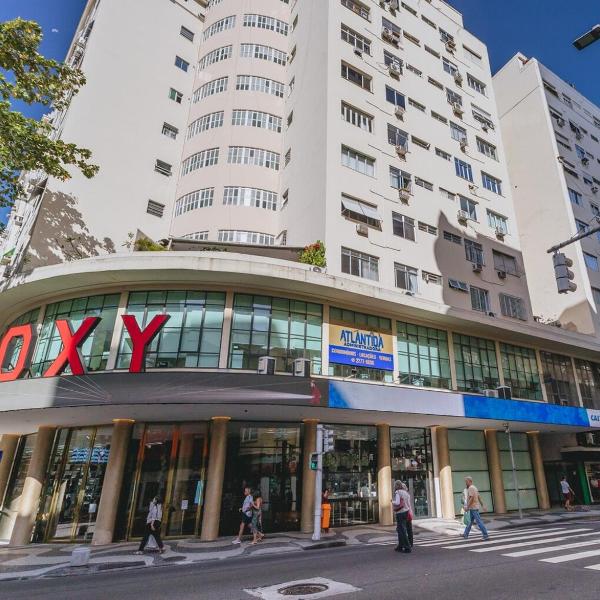 Studio a 45 m da praia de Copacabana AC e Wi-Fi - Foto 4
