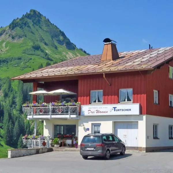 Appartements Garni Drei Wannen, hotel in Damuls