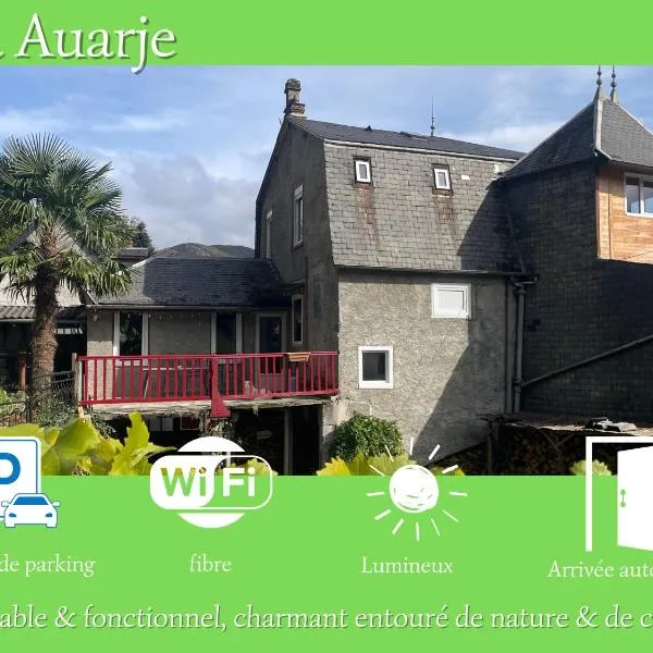La Auarje: Appartement avec jardin & terrasse, hotel in Cierp