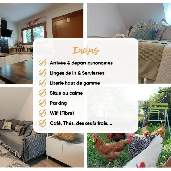 Entre Nantes & St Nazaire - Studio duplex à Savenay, hotel em Savenay