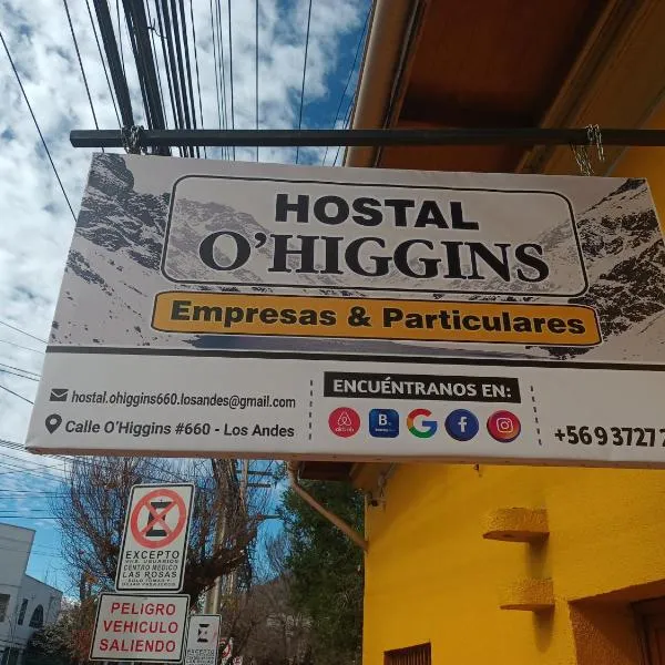 Hostal O'Higgins, hotel in Los Andes