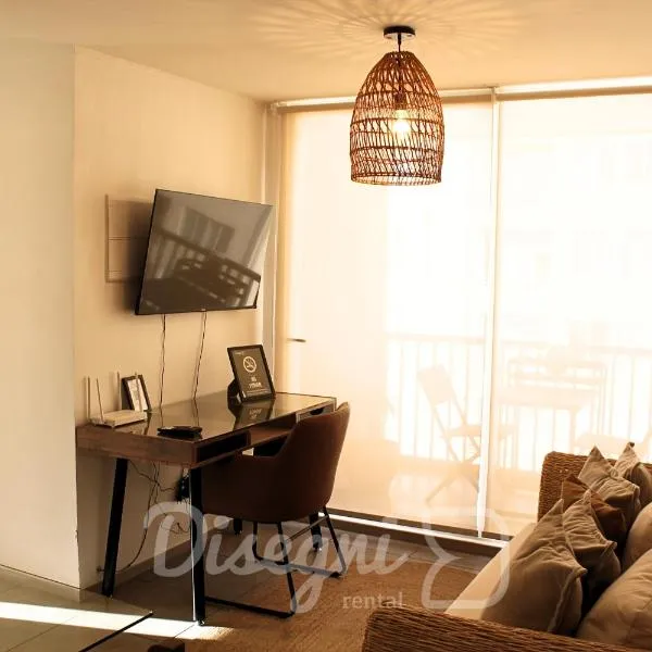 Departamento Central Copiapo, 6 personas, 3 habitaciónes Disegni 09, hotel in Copiapó