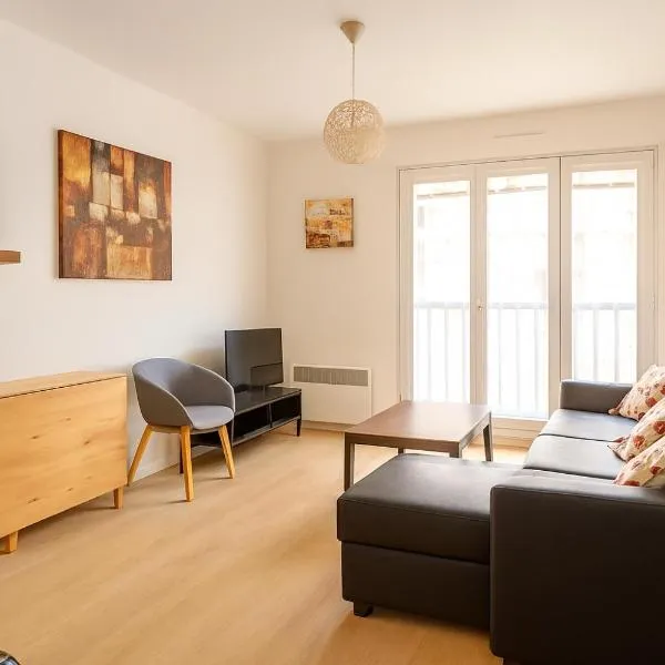 Appartement neuf Beautiful Villers 1-4 pers avec parking privé et à 200 m plage, hotel in Villers-sur-Mer